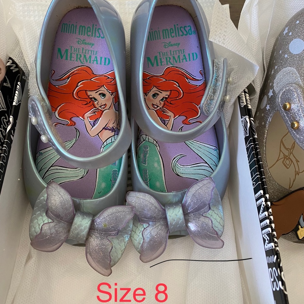 mini Melissa sizes 7-9 (30each pair)